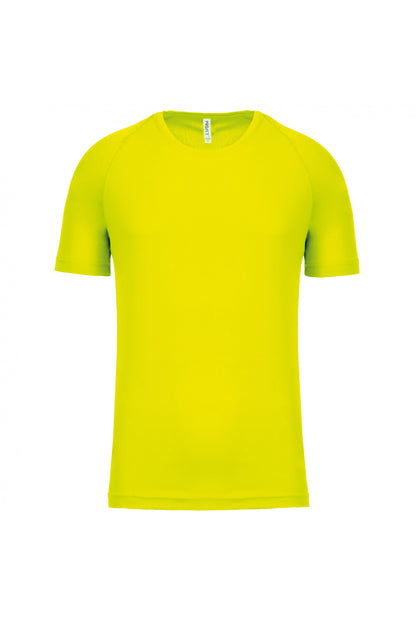 Camiseta deportiva amarilla