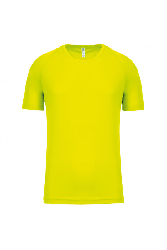 Camiseta deportiva amarilla