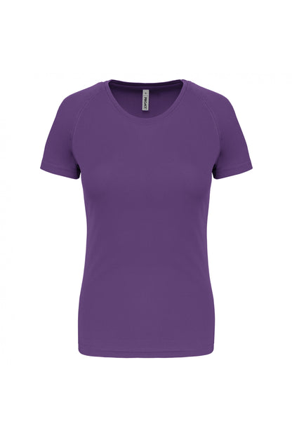 Camiseta deportiva morada